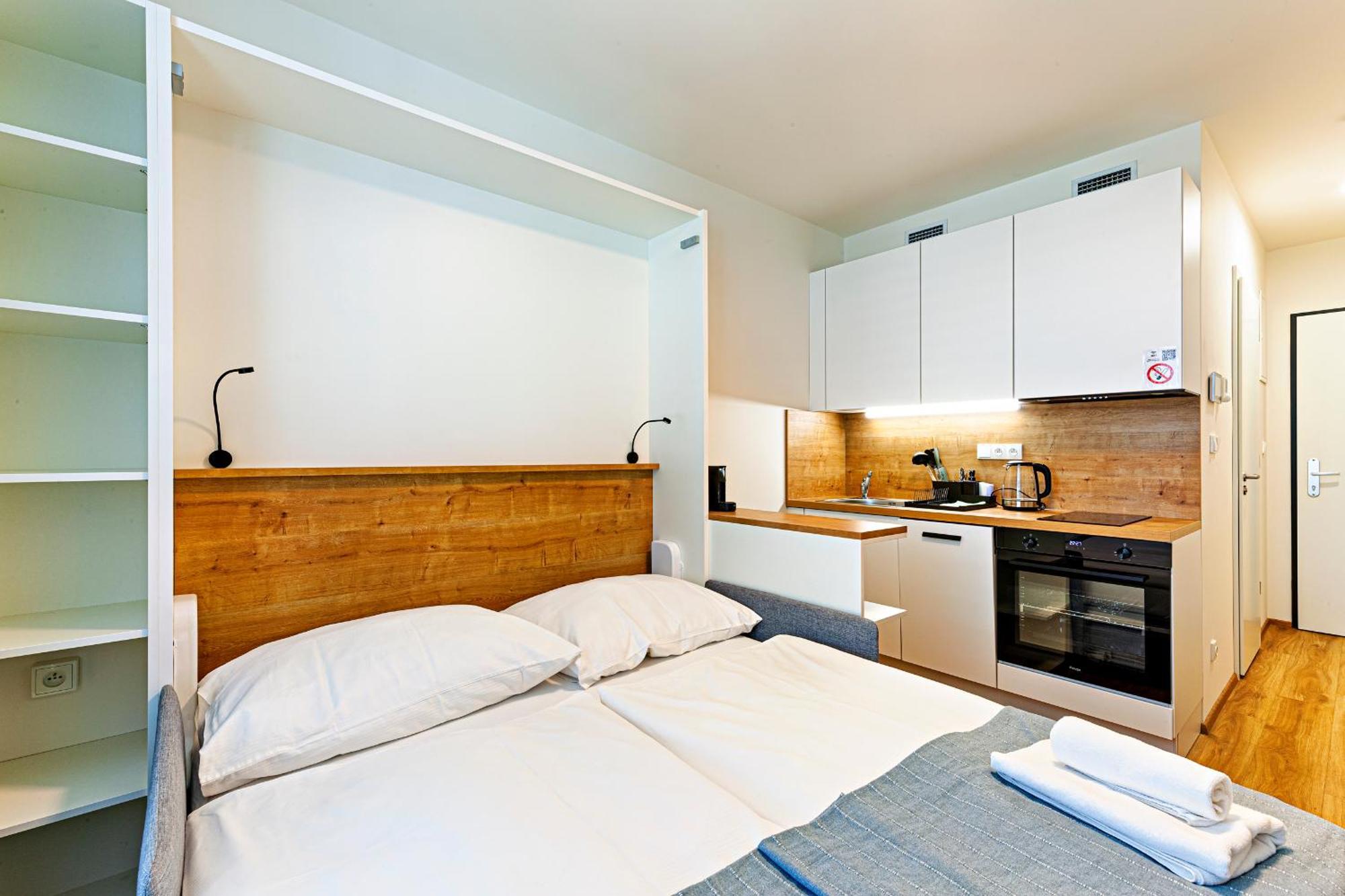 פראג Kora Apartments Andel מראה חיצוני תמונה