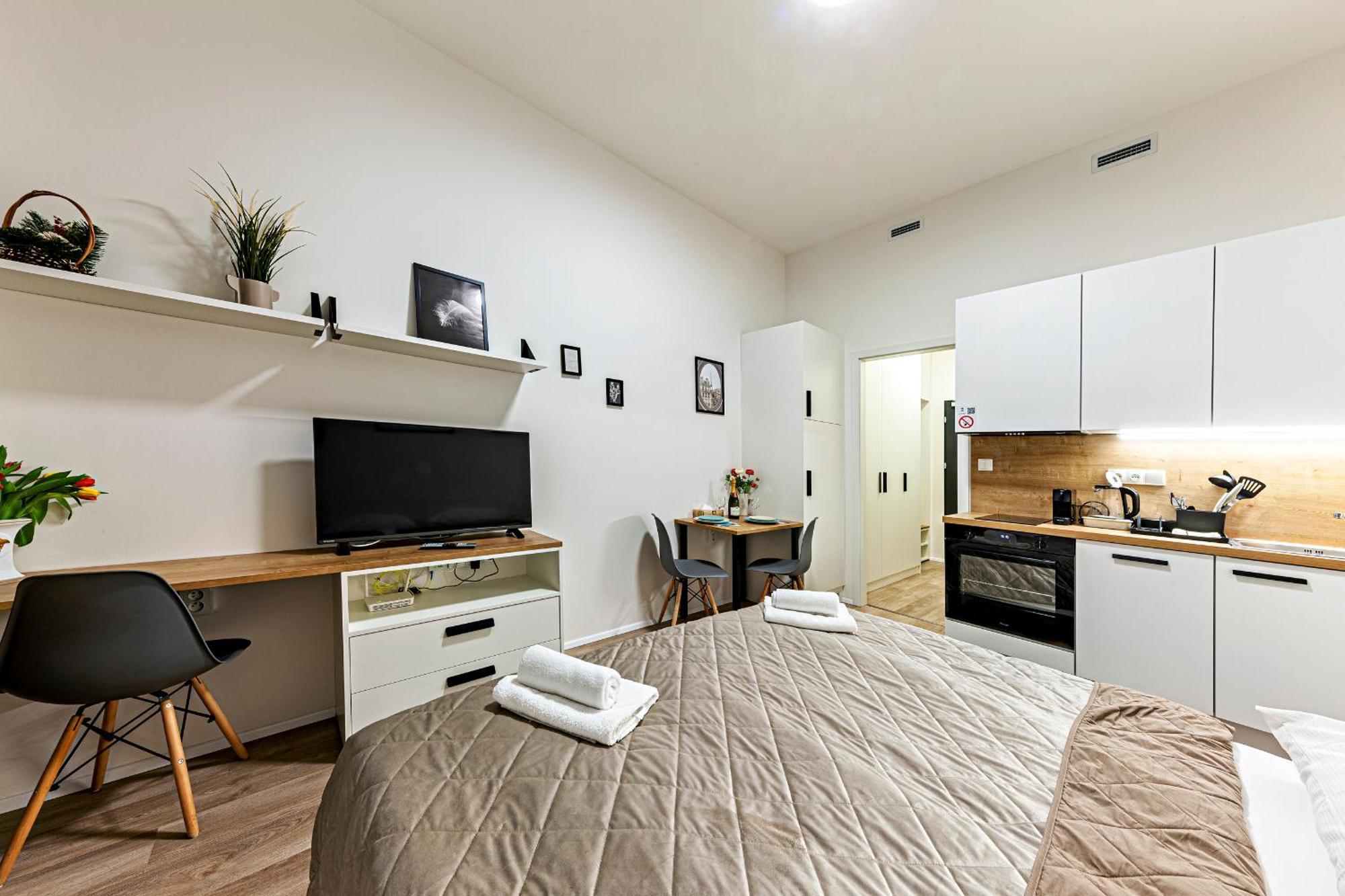 פראג Kora Apartments Andel מראה חיצוני תמונה