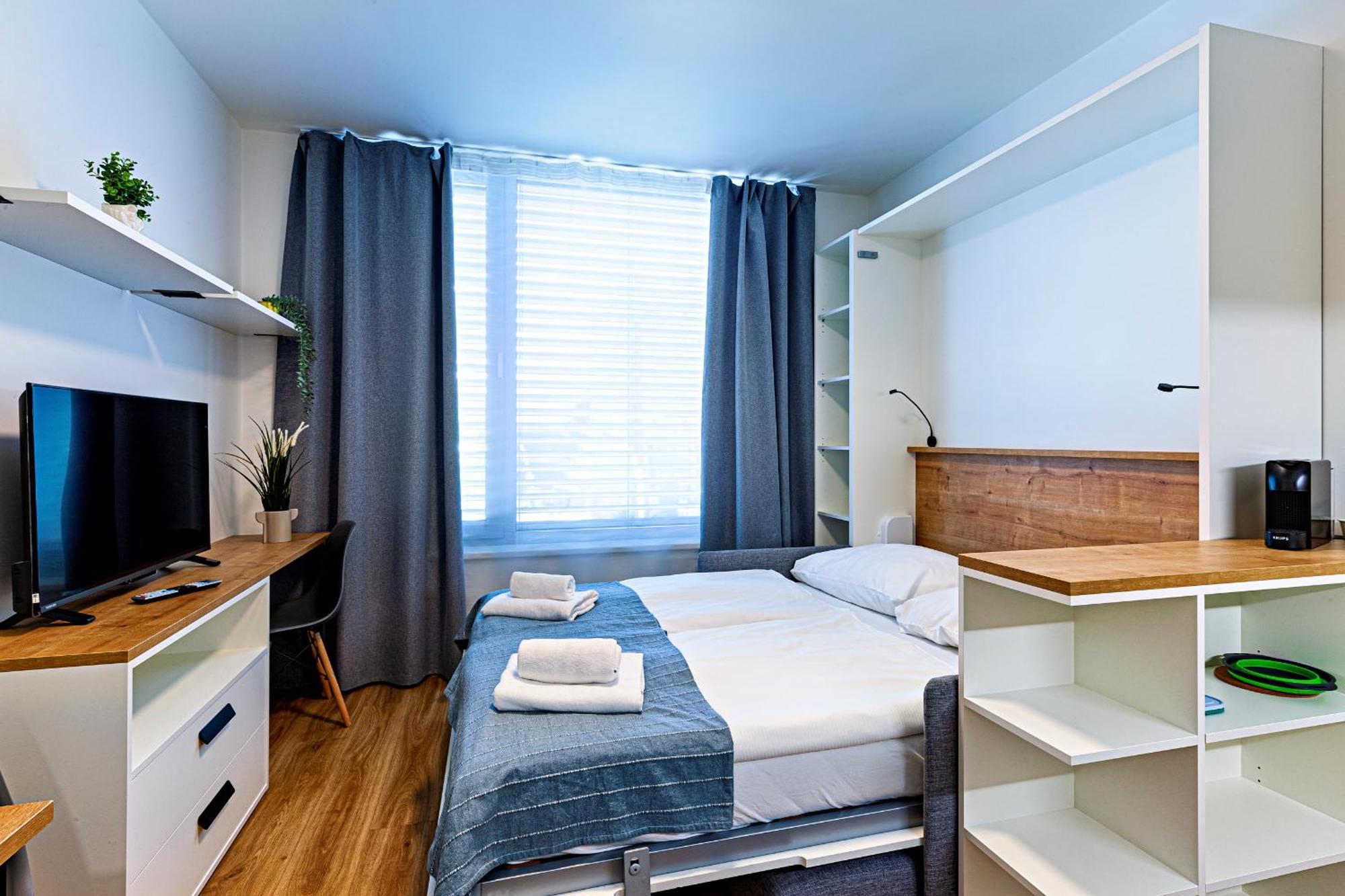 פראג Kora Apartments Andel מראה חיצוני תמונה