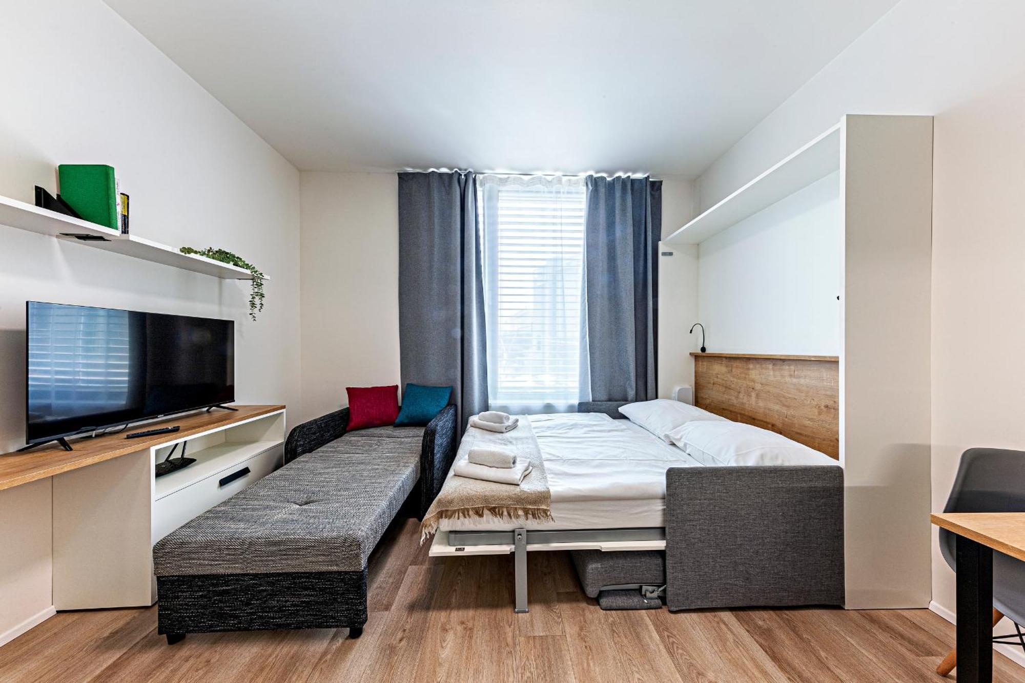 פראג Kora Apartments Andel מראה חיצוני תמונה