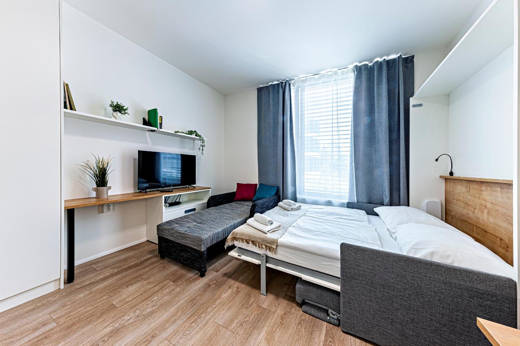 פראג Kora Apartments Andel מראה חיצוני תמונה