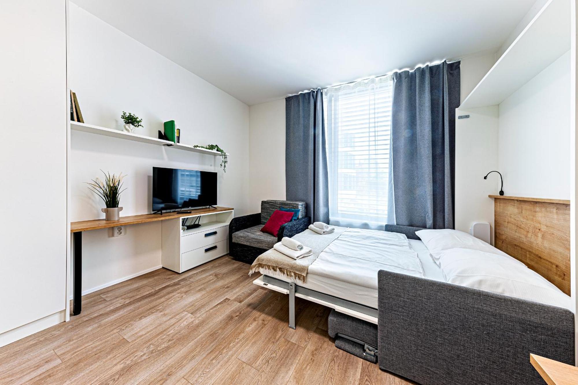 פראג Kora Apartments Andel מראה חיצוני תמונה