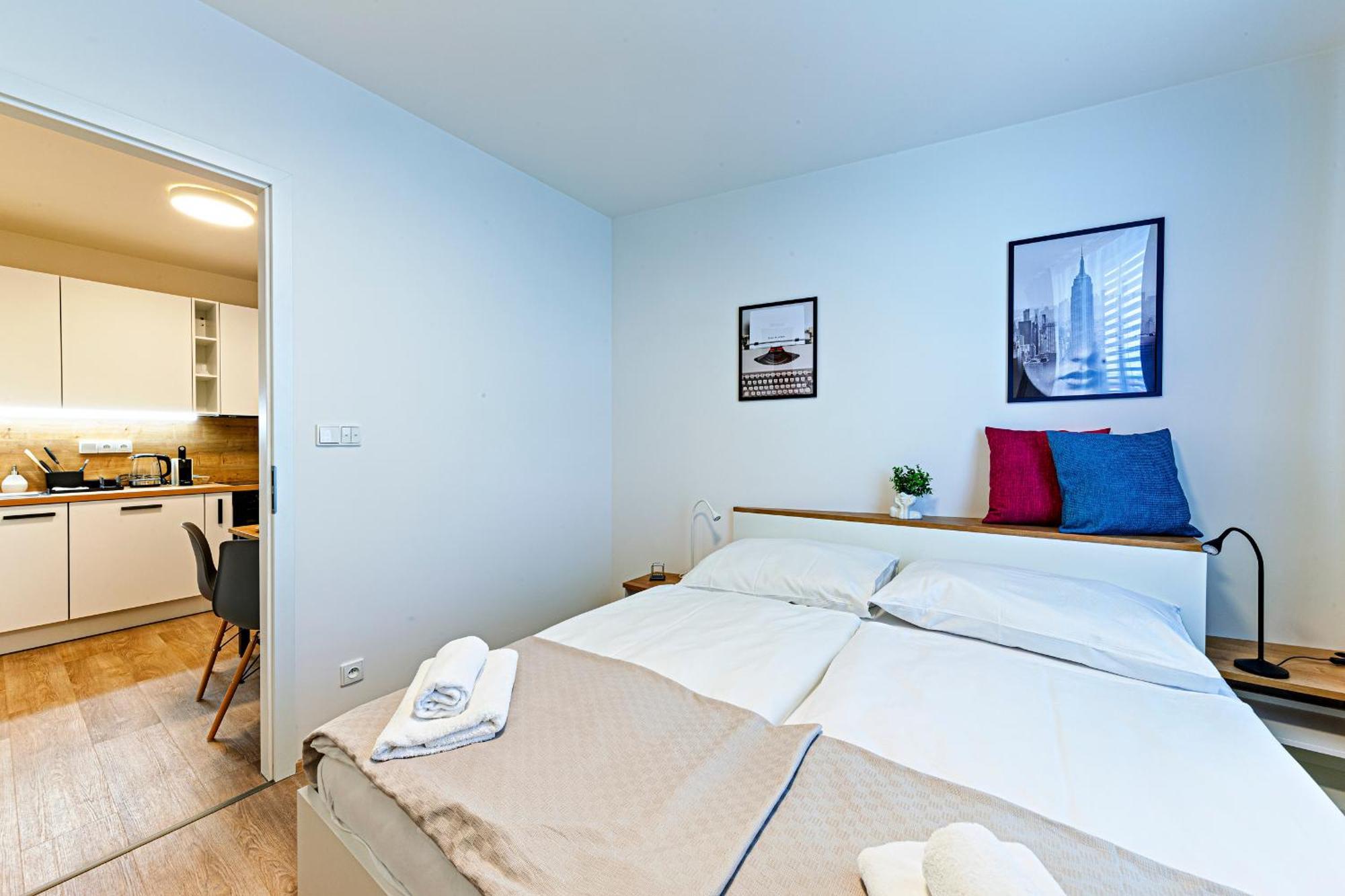 פראג Kora Apartments Andel מראה חיצוני תמונה
